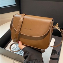 外贸跨境复古软皮包包女新款百搭简约单肩腋下包潮通勤斜挎小方包