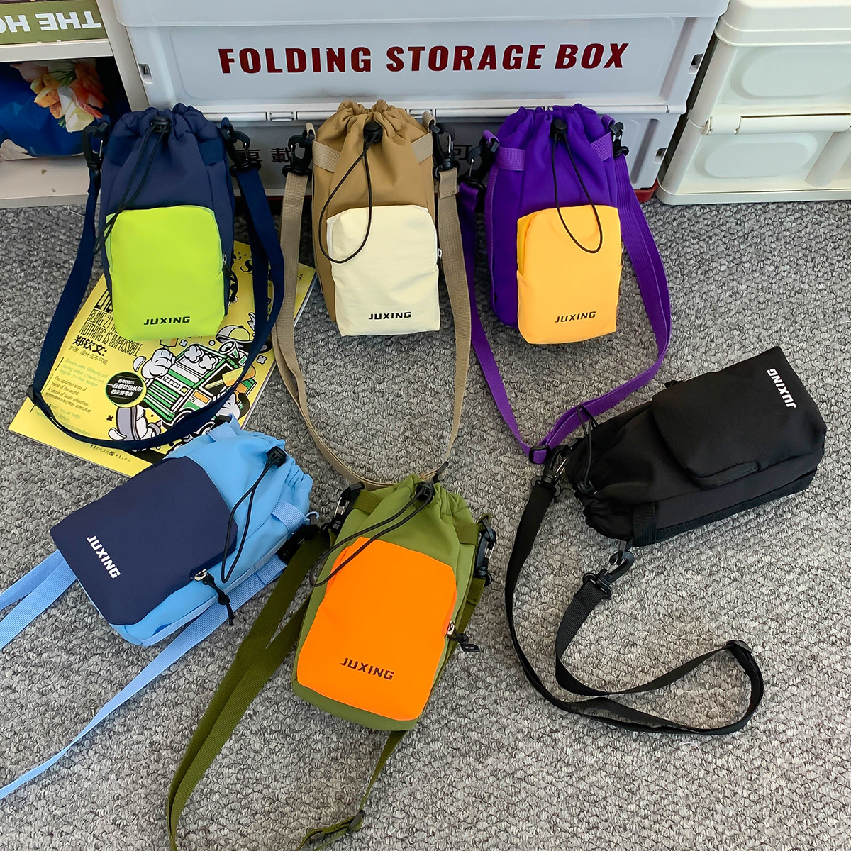 Bolsa multifuncional coreana para niños y niñas al aire libre bolsas de hervidor de agua de viaje ligeras bolsas de mochila para bebés bolsas de moda para niños