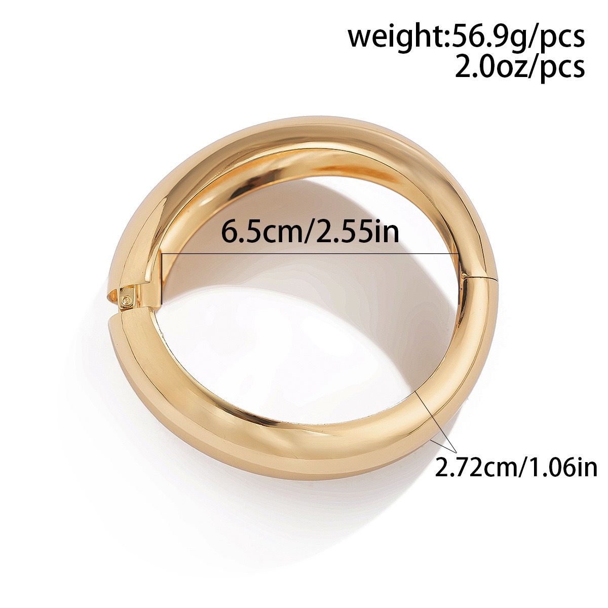 Simple Style Classic Style Solid Color Alloy Wholesale Bangle display picture 1