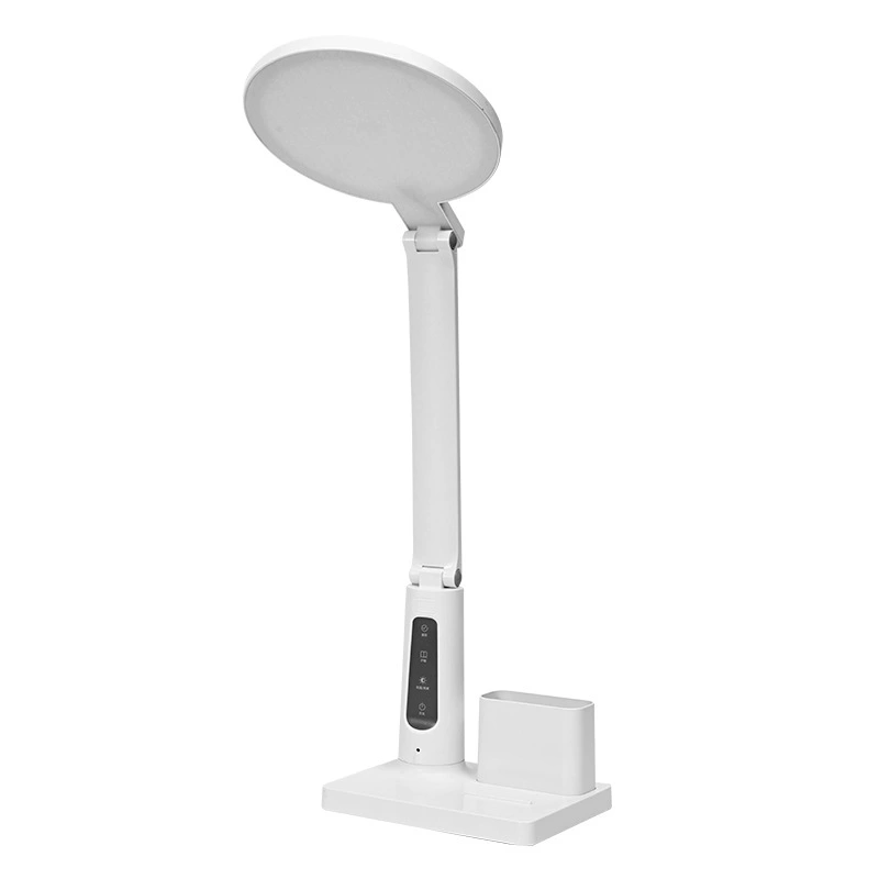 Умная настольная лампа для обучения, держатель для ручек с зарядкой для спальни студентов, учебная лампа, комфортная цветовая температура, оптика