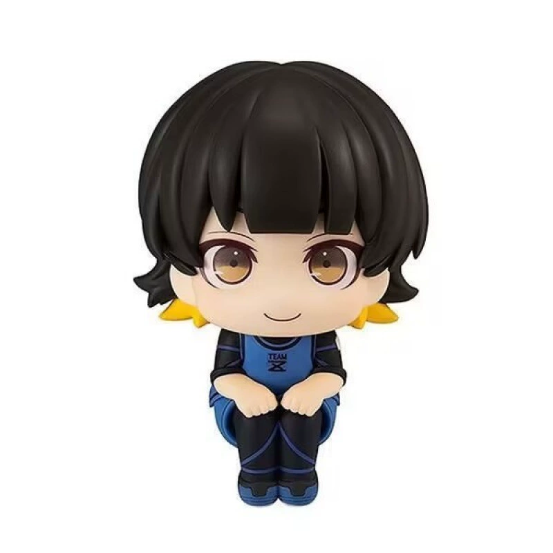 Sitting anime chibi figure, collectible character figures, multiple characters and versions