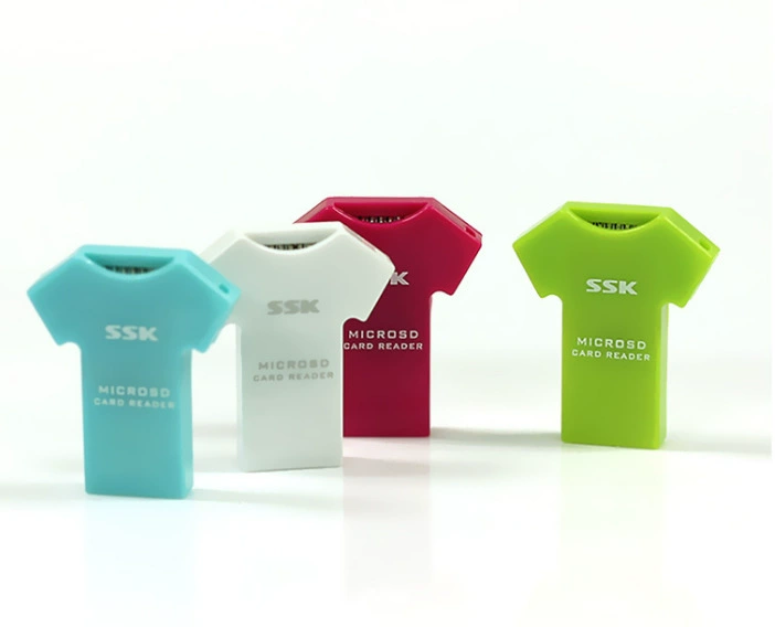 Считыватель карт SSK Biaowang SCRS052 TF USB, считыватель Micro SD карт