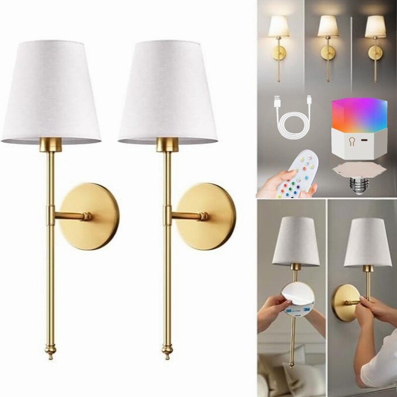 Cross-Border 3m Adhesive Wireless Charging Wall Lamp Rgb Remote Control Dimming Bedside Wall Lamp Living Room Stairwell Wall Lamp Cross-Border 3m Adhesive Wireless Charging Wall Lamp Rgb Remote Control Dimming Bedside Wall Lamp Living Room Stairwell Wall Lamp
