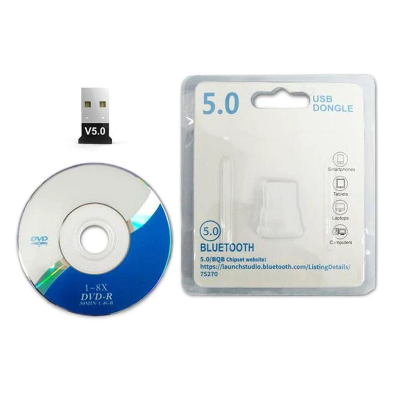 Bluetooth-адаптер USB-адаптер для настольного компьютера 5,0 адаптер Аудиоприемник Bluetooth