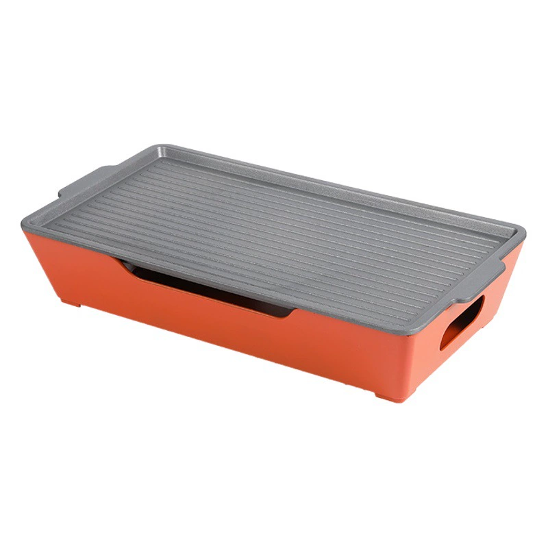 Алюминиевого Сплава Алкоголь Печь Для Барбекю Коммерческие Жареная Рыба Шашлык Древесный уголь Барбекю с антипригарным покрытием из ягненка Плита Отопление Печь для консервации тепла