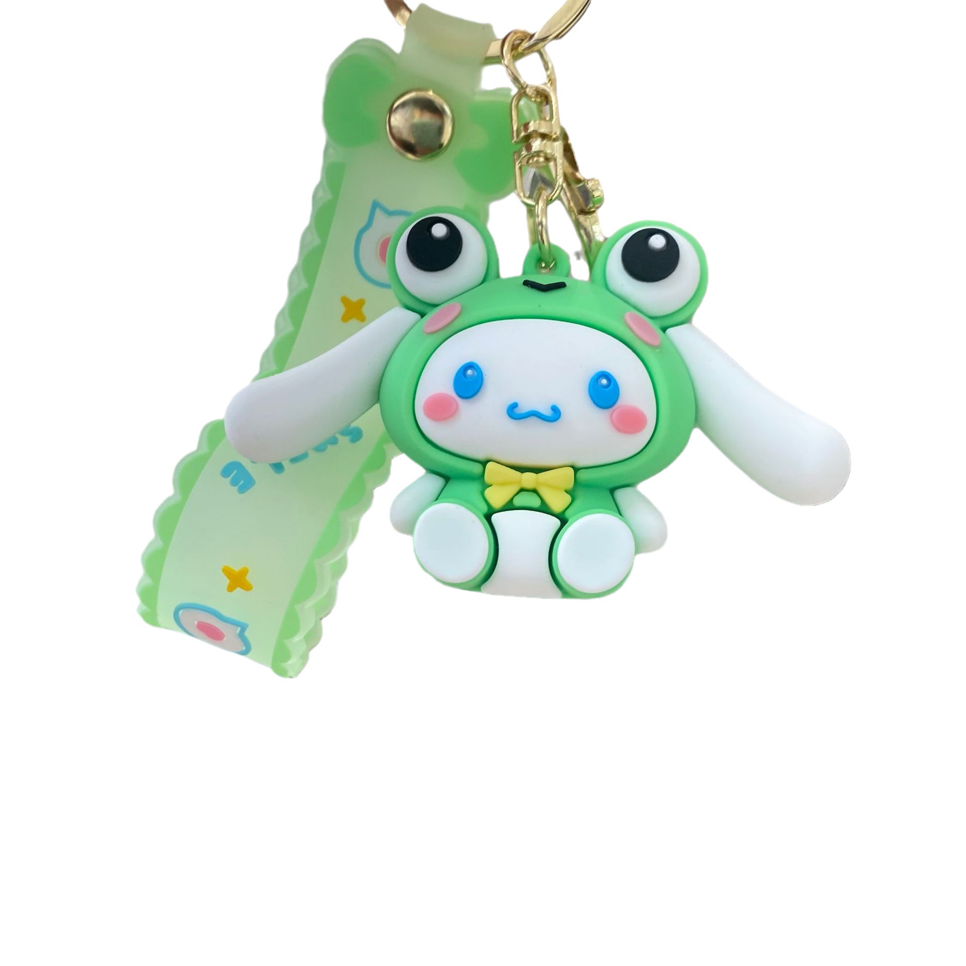 Dibujos animados Sanrio Yugui perro llavero coche llave colgante muñeca llavero bolsa colgante pequeños regalos