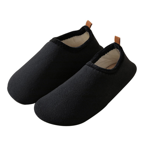 Autumn and winter velvet thickened floor shoes for men and women adult non-slip indoor home socks floor socks confinement shoes early education socks