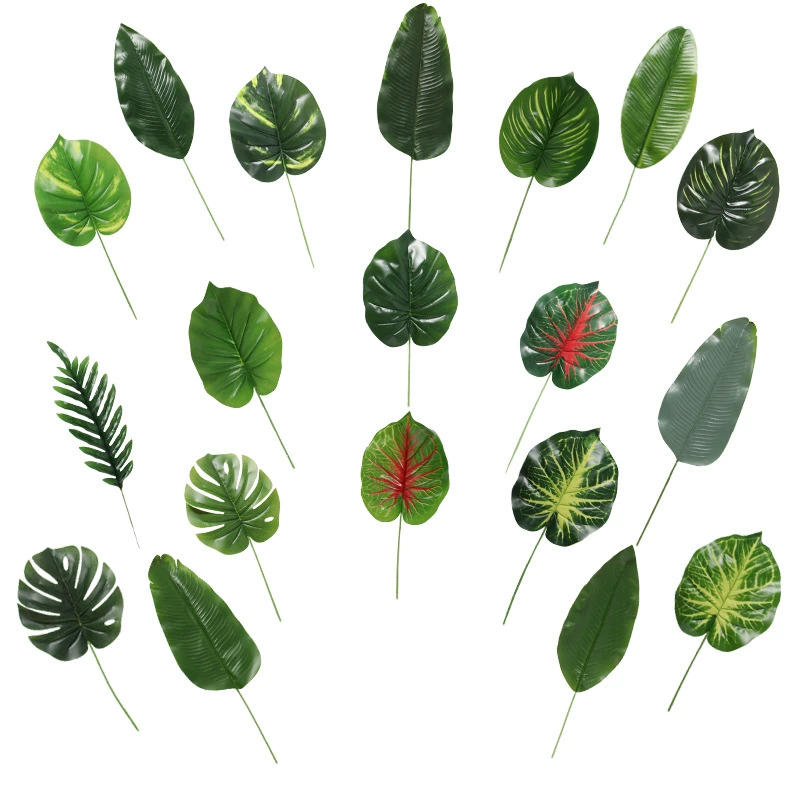 Artificial plant, artificial leaves for creating a green wall, deciduous artificial plants