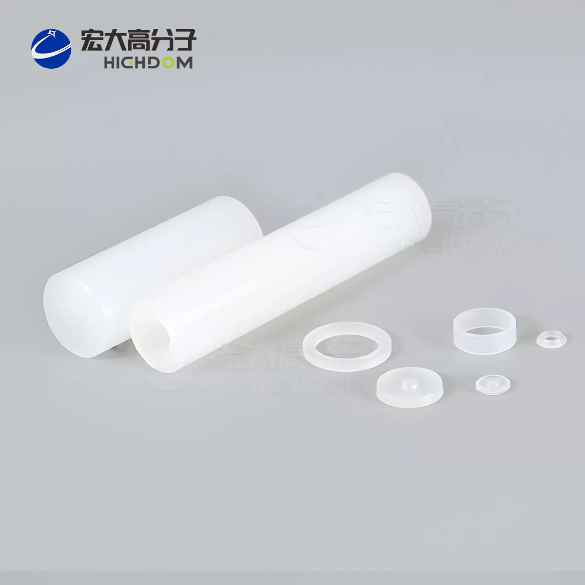 半透PCTFE套管大金原料三氟氯乙烯棒加工件板耐高温垫片特种
