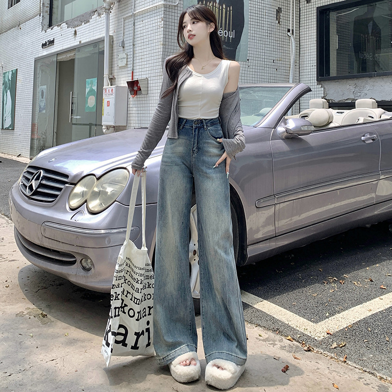 Retro autumn jeans