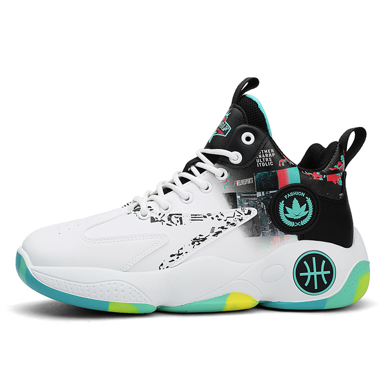 Baloncesto Zapatos de hombre primavera y verano nuevos zapatos deportivos de moda para hombres zapatos de fondo grueso para estudiantes deportivos zapatos casuales para jóvenes