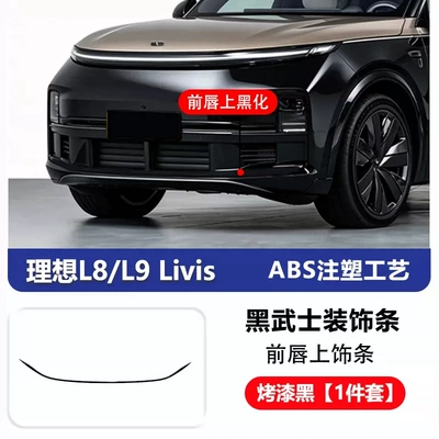 Strips, Car Accessories, Decoration and, Other Automotive Exterior Supplies - 26-models-l8l9-front-bumper-trim-bright-black-1-piece-set-23-24-years-porair