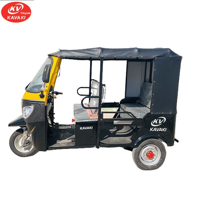 LVKA电动三轮观光旅游小巴车 6-8人座小三轮佰佳吉燃油嘟嘟车