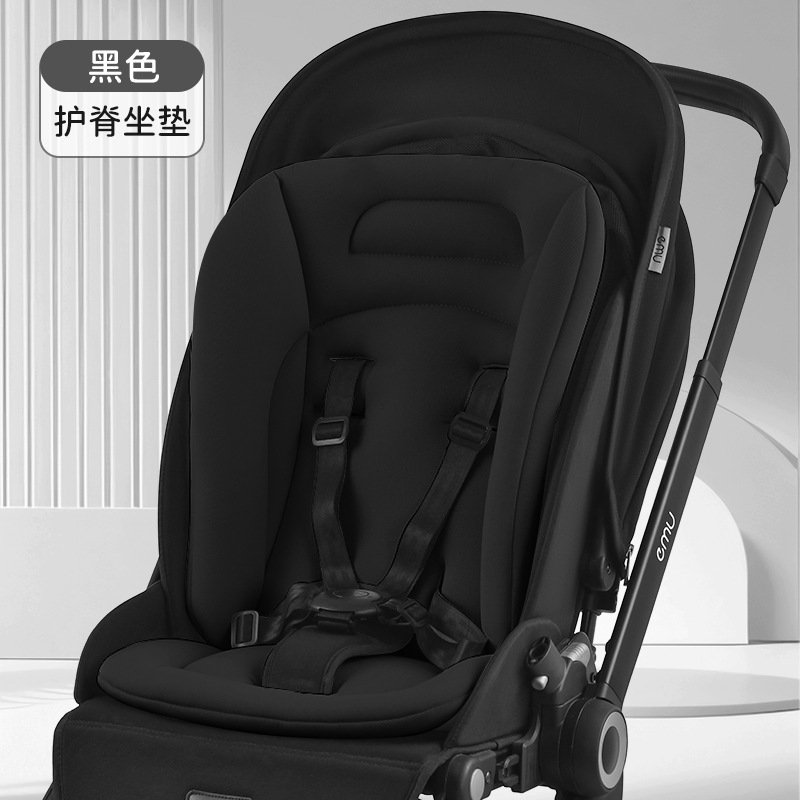 Cojín de cochecito de bebés amortiguador de columna vertebral cojín de cochecito otoño invierno pasear cojín de algodón artefacto cojín de asiento de comedor de bebé cojín universal