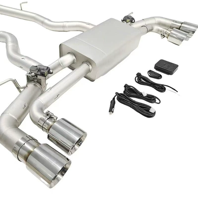 Exhaust pipe car exhaust pipe in bright