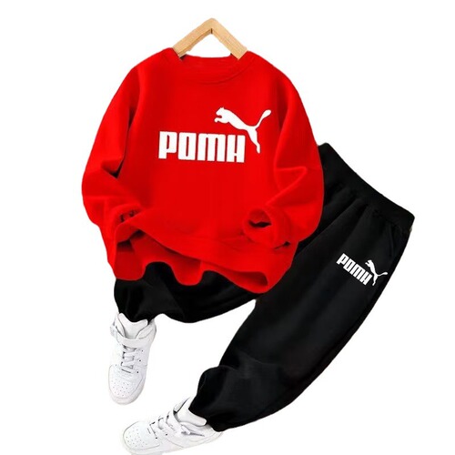 Boys' Autumn Suit  New Spring and Autumn Handsome Sweaters Trendy Brands for Big Children Trendy Street Fashionable Children's Sports