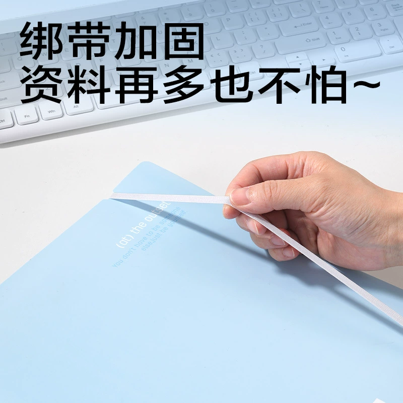 Folder, storage system for folders for students for documents, tear-off sheet