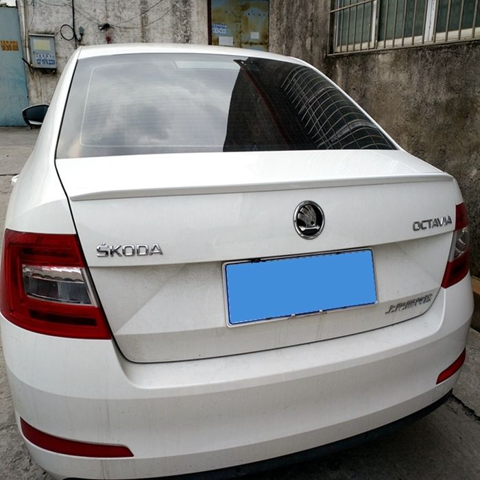 15-17 New Octavia Rear Wing Skoda Octavia Special Modified Rear Wing Abs Material Punch-Free Rear Wing