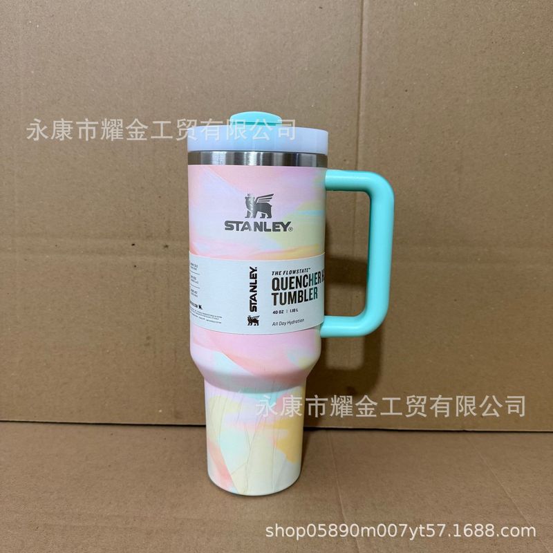 跨境亚马逊史丹利Stanley40oz车载汽车杯304不锈钢大容量冰霸杯|undefined