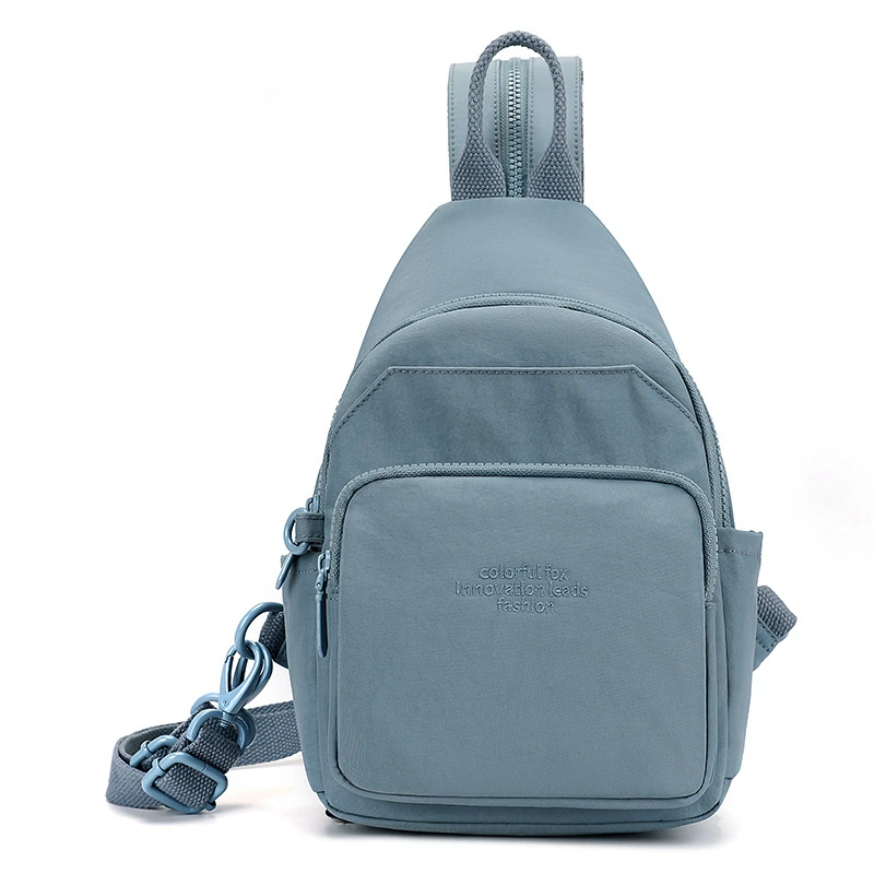 Colorful Fox Universal nylon one-shoulder bag for leisure, backpack