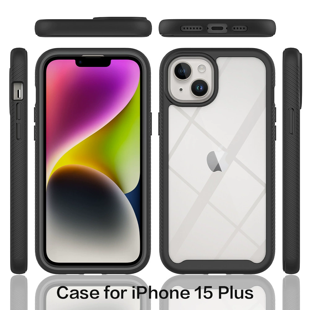 Совместимый с iPhone 15 защитный от пыли, воды и ударов, защитный мешок, защитный чехол, 15 Plus, 2 в 1, защита от падений