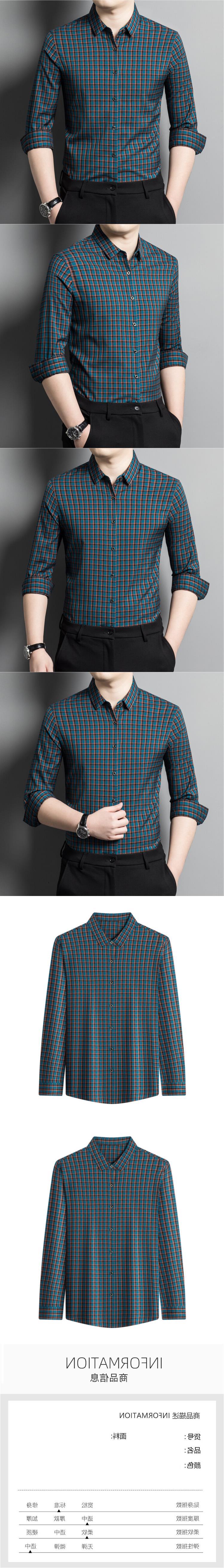 C7708 990K ÁO SƠ MI NAM TONREST DÀI TAY KẺ CARO MÙA XUÂN THU ĐÔNG TRUNG NIÊN KẺ CARO THỜI TRANG NAM G03 SẢN PHẨM MỚI