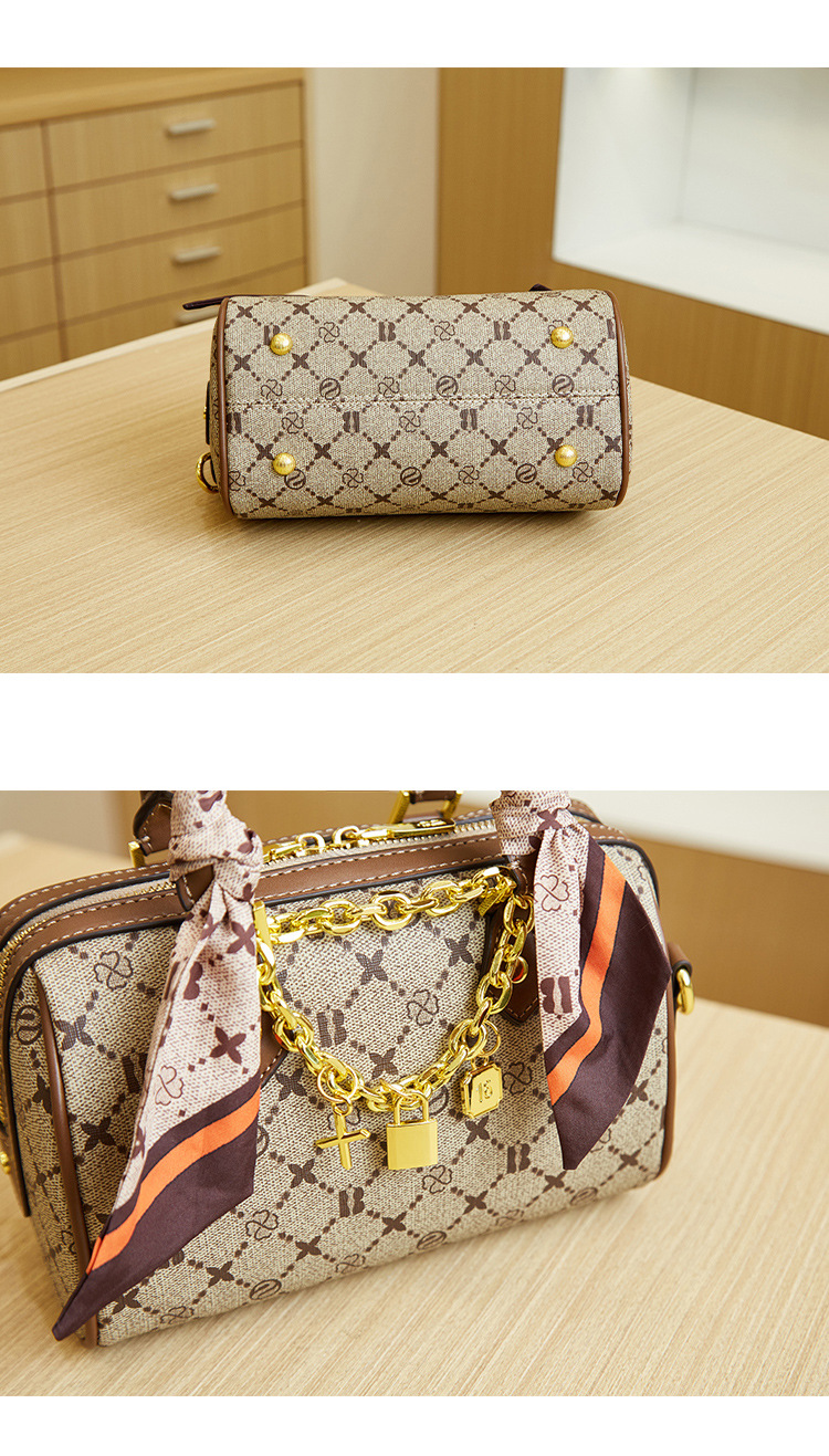 Nuova borsa da donna Bani Meizi Borsa da cuscino retrò casual moda Borsa da donna Boston a tracolla di alta qualità_voghion.com