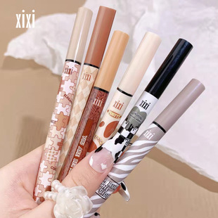 Xixi American Retro Smooth Eyeliner Pen Thin Pencil Not Easy to Dye Smooth Makeup Holding Eyeliner D-425