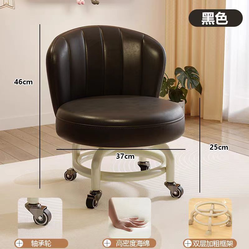 [업그레이드된 베어링 휠] 부채꼴 블랙 + 오프화이트 프레임