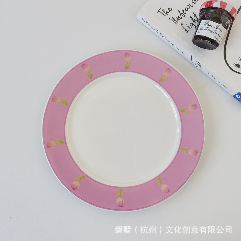 Tulipán de borde rosa original