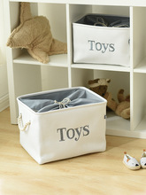 儿童玩具收纳箱整理箱储物箱衣服收收纳桶加厚布艺收纳可水可折叠