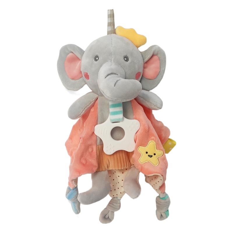Juguetes para bebés 0-1 años de edad toalla relajante bebé durmiendo muñeca entrada calmante muñeca juguete infantil sonajero
