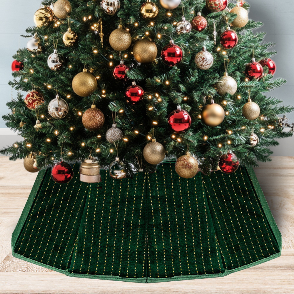 Nuevo transfronterizo de Navidad doce arboles de alambre de oro adornos collares de árboles de Navidad artesanías escenas de diseño de props