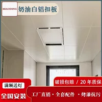 Встроенный потолок алюминиевая застежка 300x600 Материал крем белый кухня застежка потолка потолка
