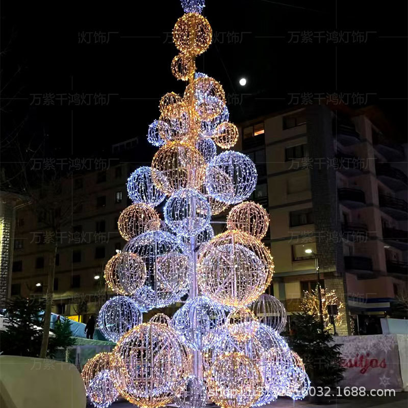 LED装飾照明 屋外クリスマスツリー 文化観光照明 景観照明 ホリデークリエイティブ装飾照明 クリエイティブ照明|undefined