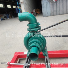 柴油拖车水泵 大流量防汛12寸抽水泵拖拉机传动轴高压喷灌泵