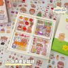 MOMO Cartoon PDA Sticker 100 suit lovely Sticker PET waterproof transparent Water cup Paste painting wholesale