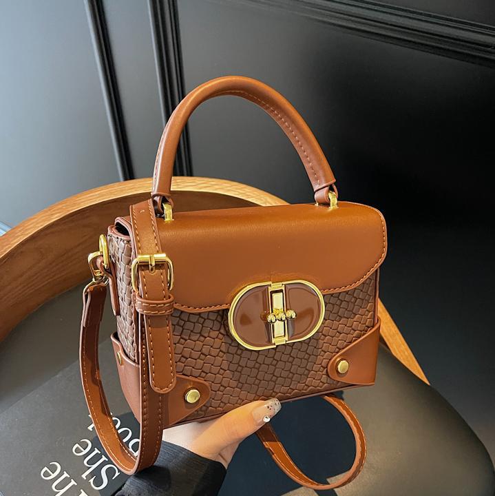 Este año, la popular explosión de bolsos de mano para mujeres 2024, nuevo color de contraste, bolsos de hombro, bolsos de alto nivel, bolsos de cinturón