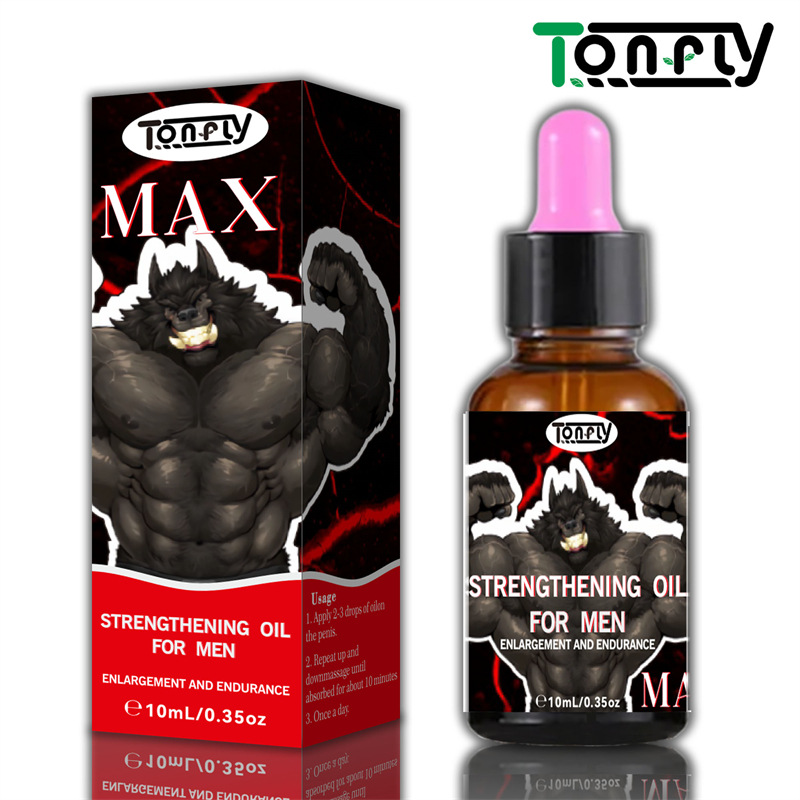 TONFLY Cross-border Male Private Parts Massage Essential Oil Men's Energy Oil Private Parts Nourishing Essential Oil 10ml XXL Oil