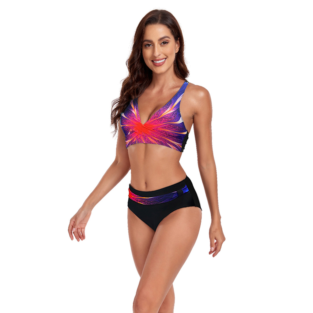 New Beach Split Swimsuit Summer Lady Sexy Halter Bikini - Picture 8 of 14