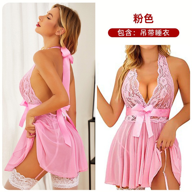 Sexy ropa interior pequeño pecho seductora pasión traje flirting cama caliente libre sexy Pijamas