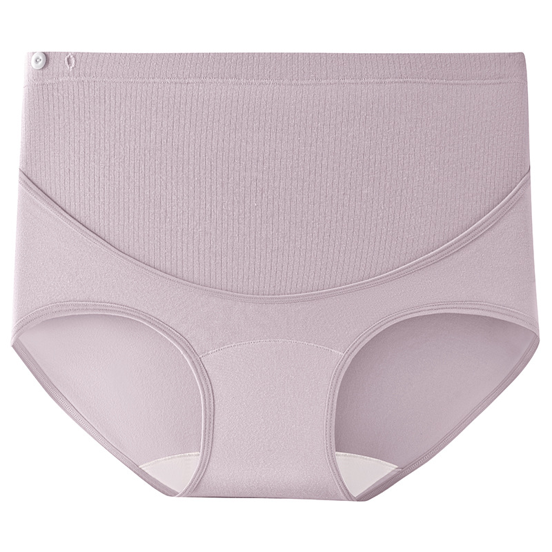 Ropa interior de maternidad, algodón puro, antibacteriano, entrepierna, especial para embarazo, calzoncillos de cintura alta, algodón puro, refrescante