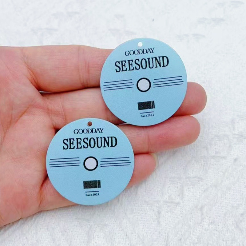 クロスボーダー热い贩売アクリルレトロテープレコード音楽ストラップDIYキーホルダー携帯チェーンネックレスアクセサリー|undefined