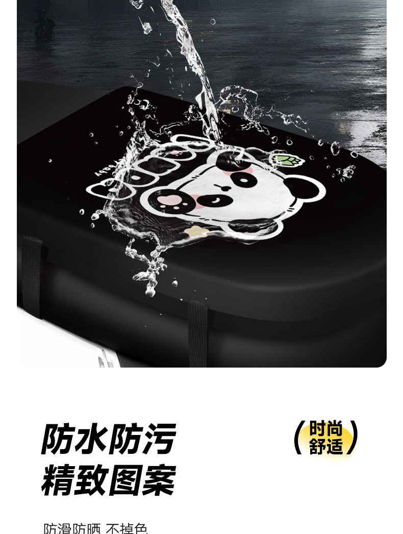Electric Vehicle Thickeneded Take-Out Seat Cushion, Shock-Absorbing, Sun-Proof and Waterproof Cushion, Motorcycle Heightening Seat Cushion for Long Periods of Sitting Without Fatigue