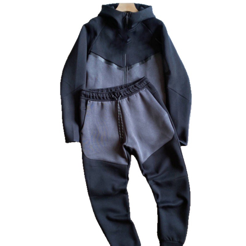 09 Bolsillo de goma a juego de color de punto para hombre, nuevos pantalones casuales transpirables, traje deportivo de entrenamiento de carrera 50