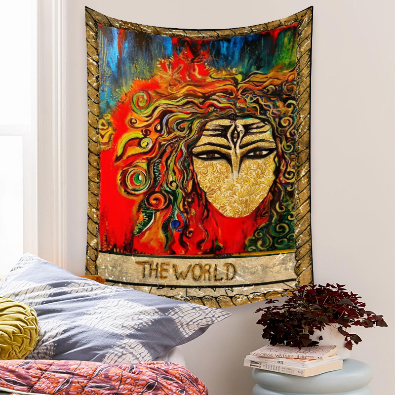 Tapestry Bohemian Tapestry Room Decoration Background Cloth Hanging Cloth Tapestry display picture 31