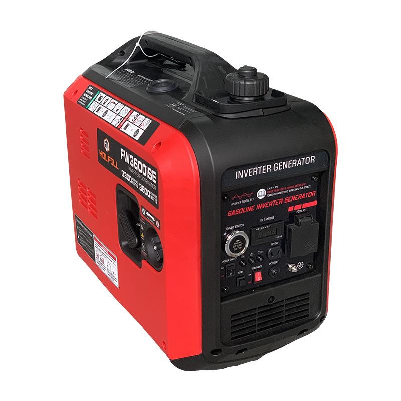 3-Kilowatt 220V Gasoline Silent Generator with Remote Control, Electric Variable Frequency, Small Portable Household Generator for Outdoor Use and Vendor Stalls