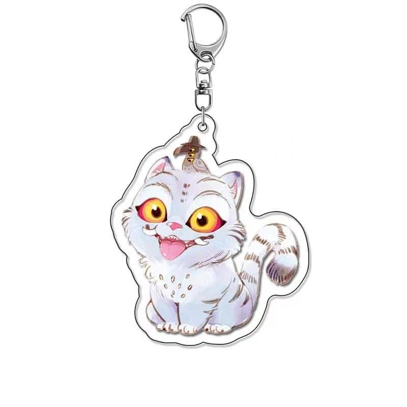 可爱Q版Kpop猎魔女团亚克力钥匙扣鲁米艾比浪漫学生书包挂件装饰|undefined