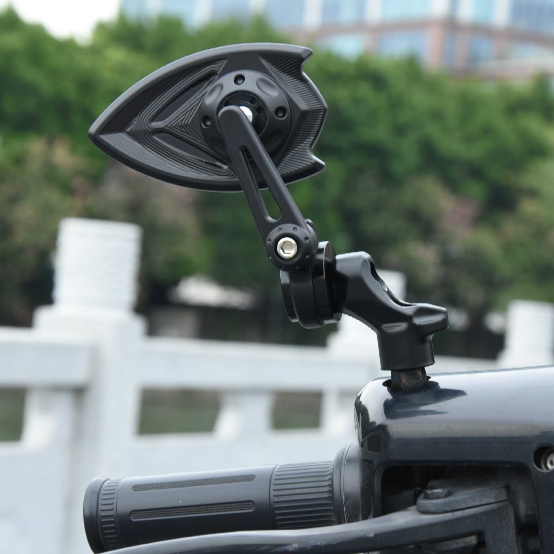 Suitable for Mavericks Fx No. 9 M3Mk2 Polar Core Ae8 Modified Small Rocket Aluminum Alloy Anti-Glare Reflector Rearview Mirror