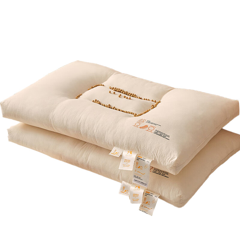 Almohada de peinado para niños de algodón de clase A, almohada especial para el hogar para la columna cervical para ayudar a dormir, hombres de 6 años o más